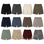 Men’s Premium Cotton Drawstring Casual Shorts Vintage Washed Summer Wear - Image 2