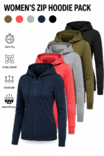 Custom Women’s Zip Hoodies